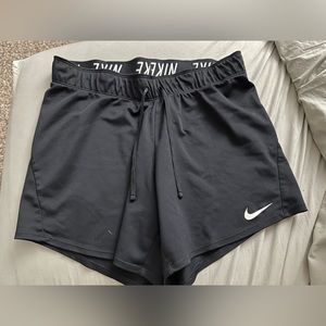 Black Nike shorts